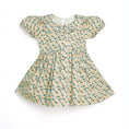 Load image into Gallery viewer, Darling Button Down Cotton Dress | Green and Orange Carrots
