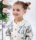 Load image into Gallery viewer, The Cute Girl Cardigan | Blue Bunnies