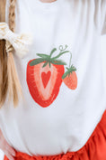 Load image into Gallery viewer, The Sunshine Short Sleeve Tee | Strawberries