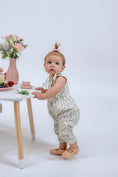 Load image into Gallery viewer, Baby Girl Sleeveless Romper | Pears