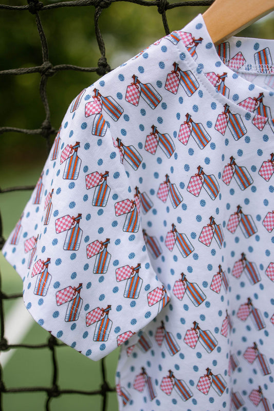 The Sporty Girl Short Sleeve Tee | Pickleball