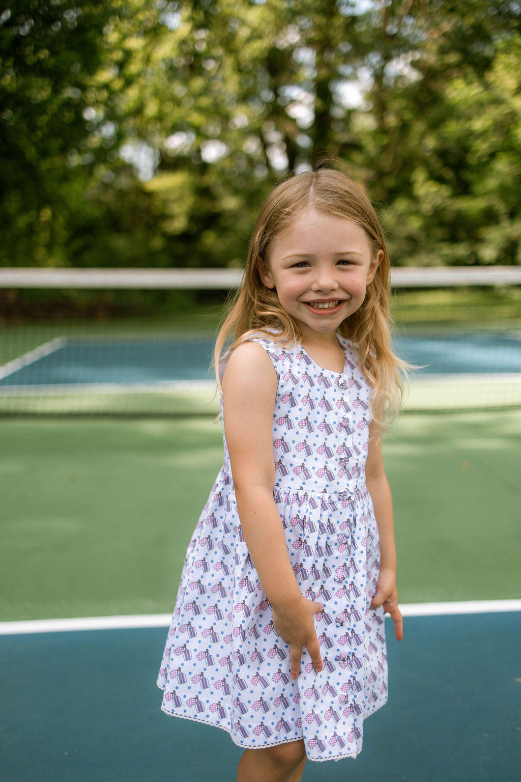 Sweetie Sleeveless Dress | Pickleball  Princess & Papa