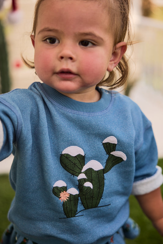 Snuggle Sweater | Snow Cactus