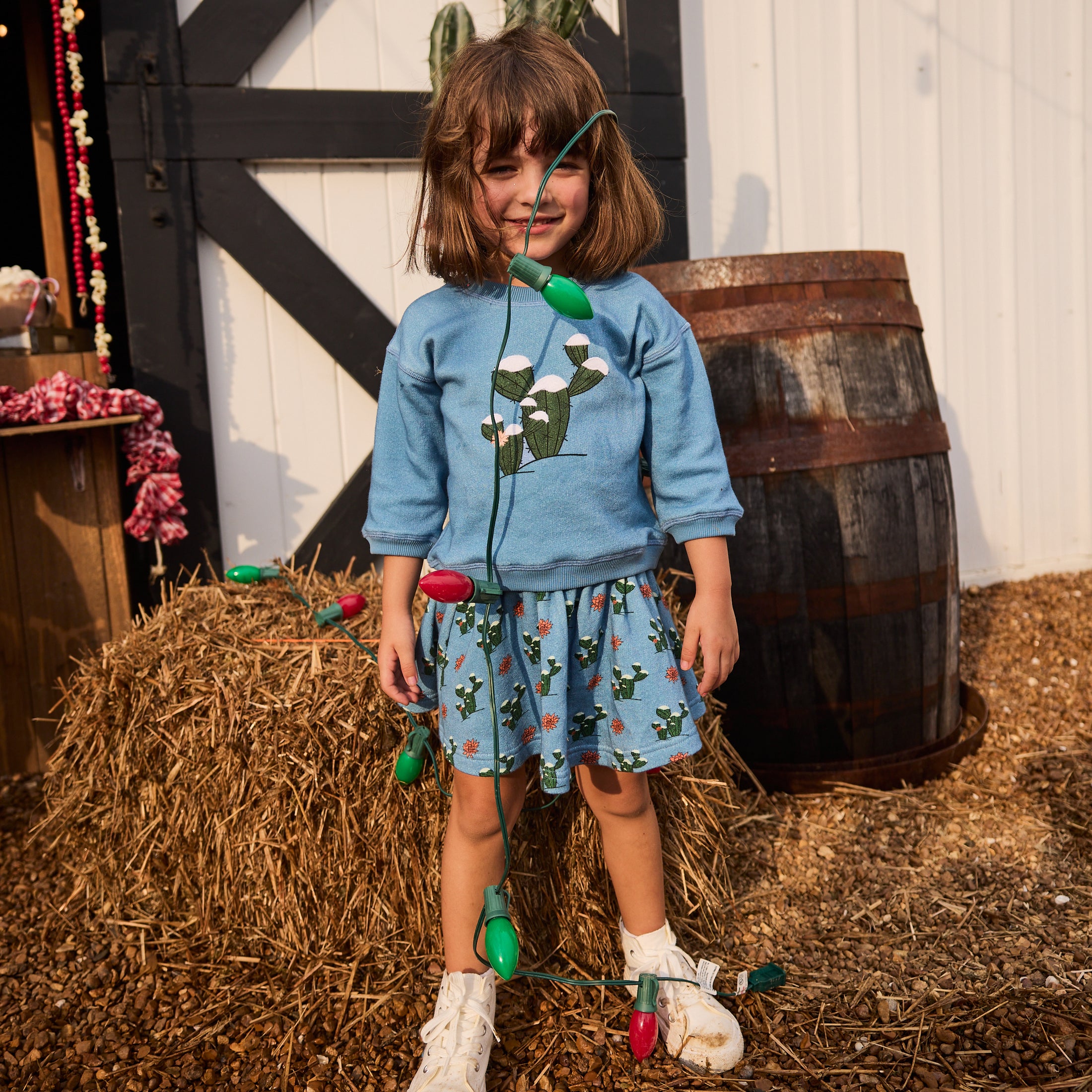 Snuggle Sweater | Snow Cactus