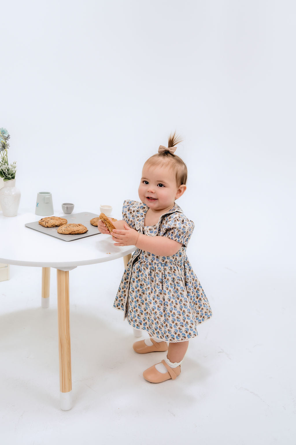Darling Button Down Cotton Dress | Milk and Cookies