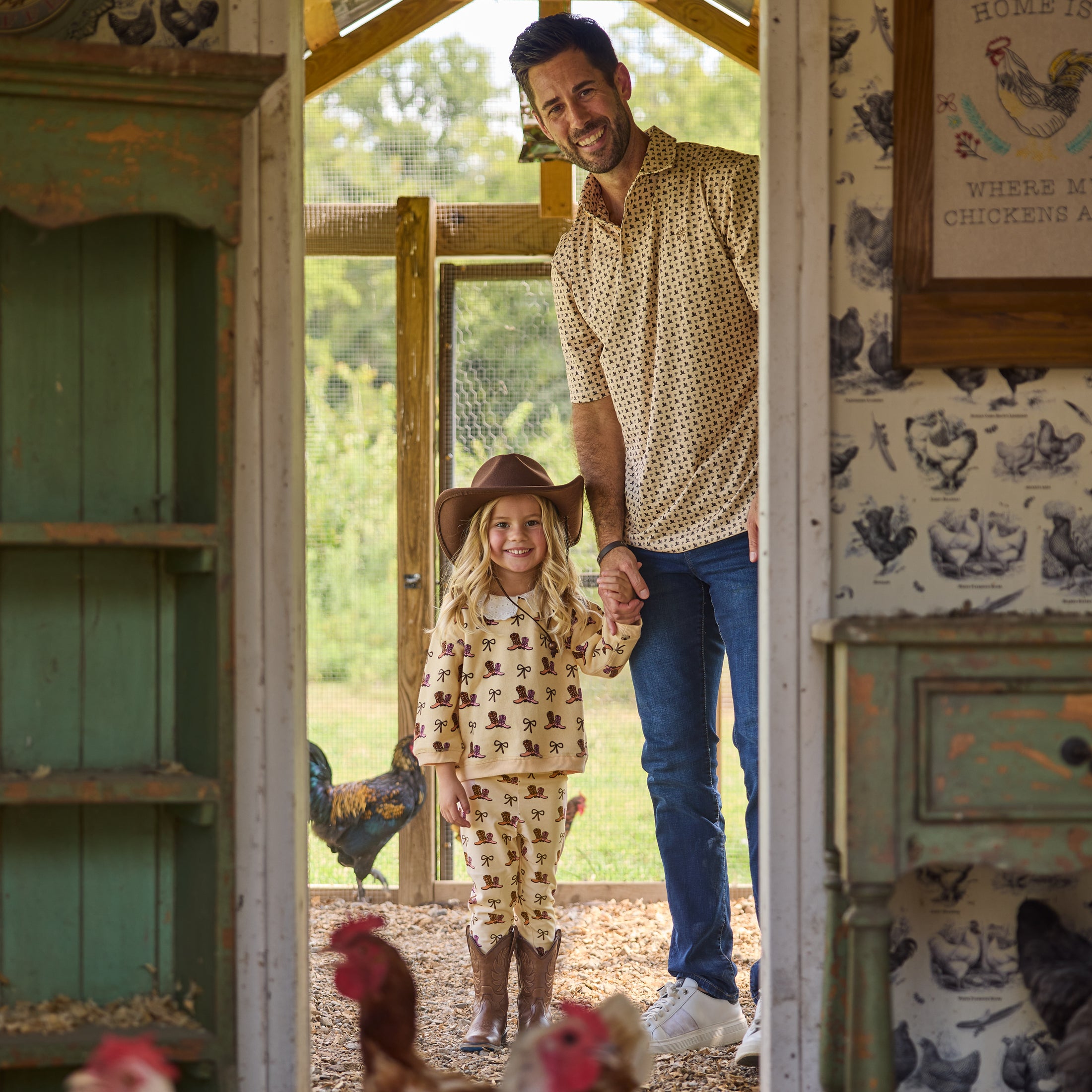 Precious Girl Leggings | Cowboy Boots
