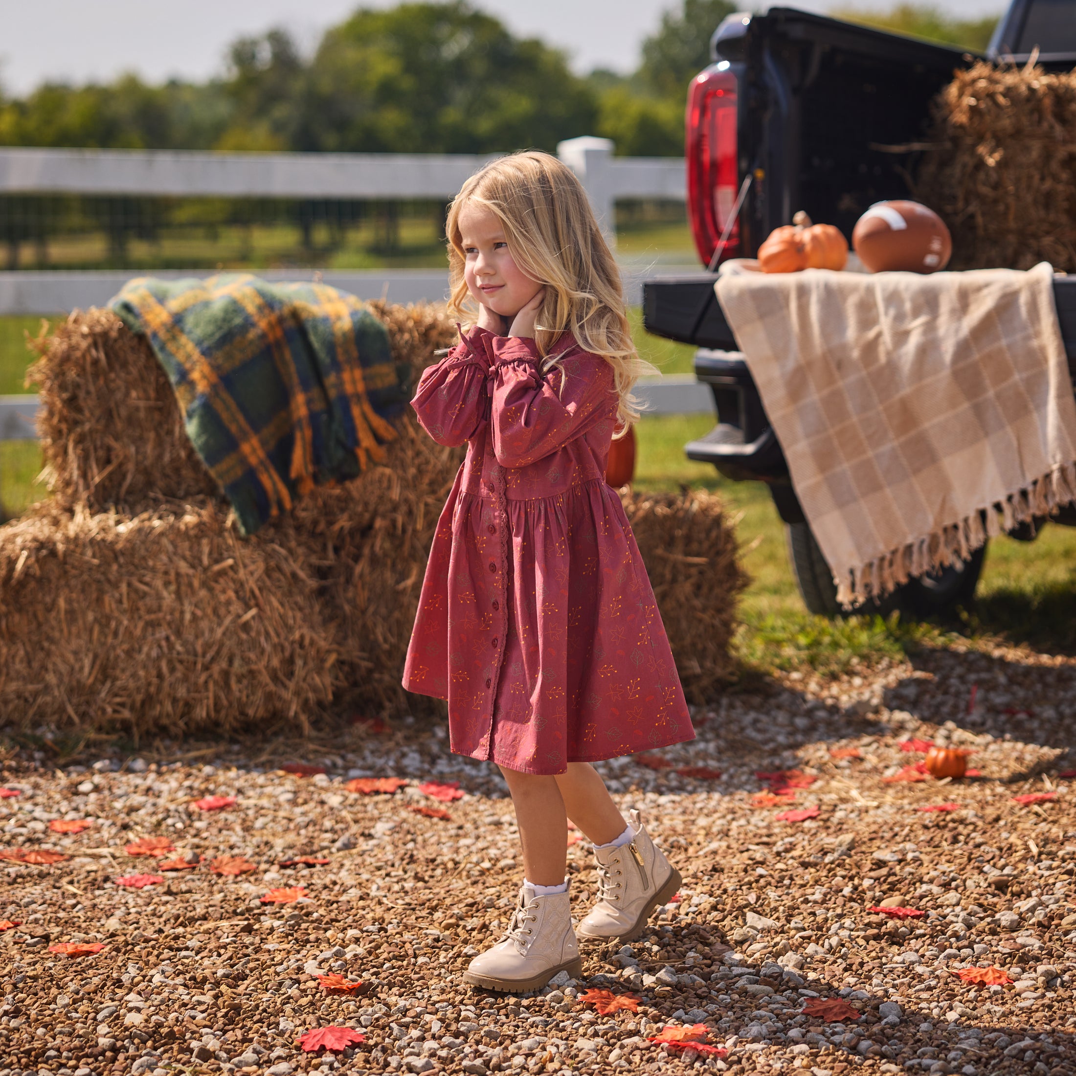 The Baby Doll Dress | Fall Foliage