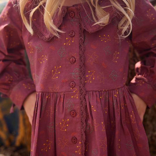 The Baby Doll Dress | Fall Foliage