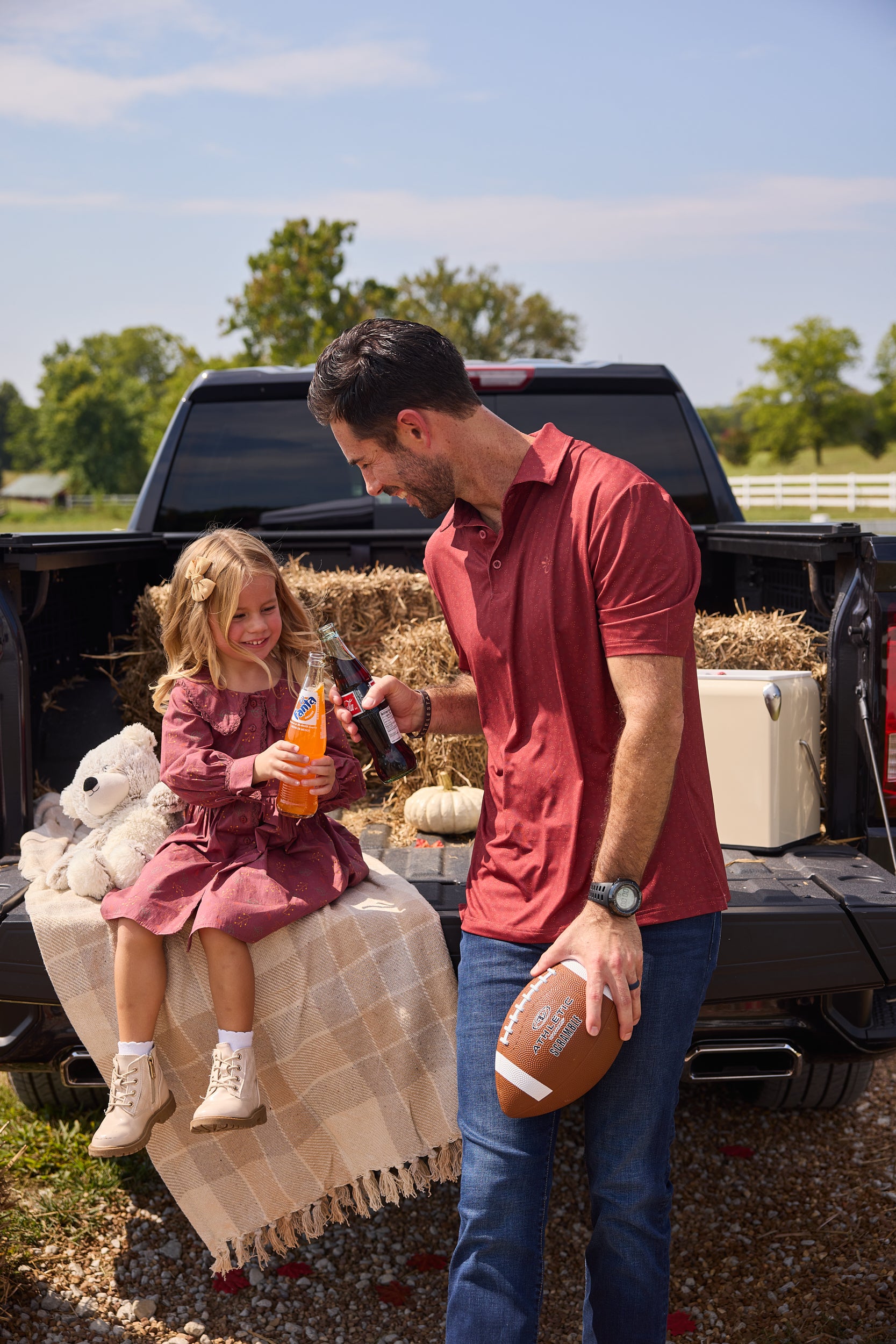 The Papa Bear Performance Polo | Fall Foliage