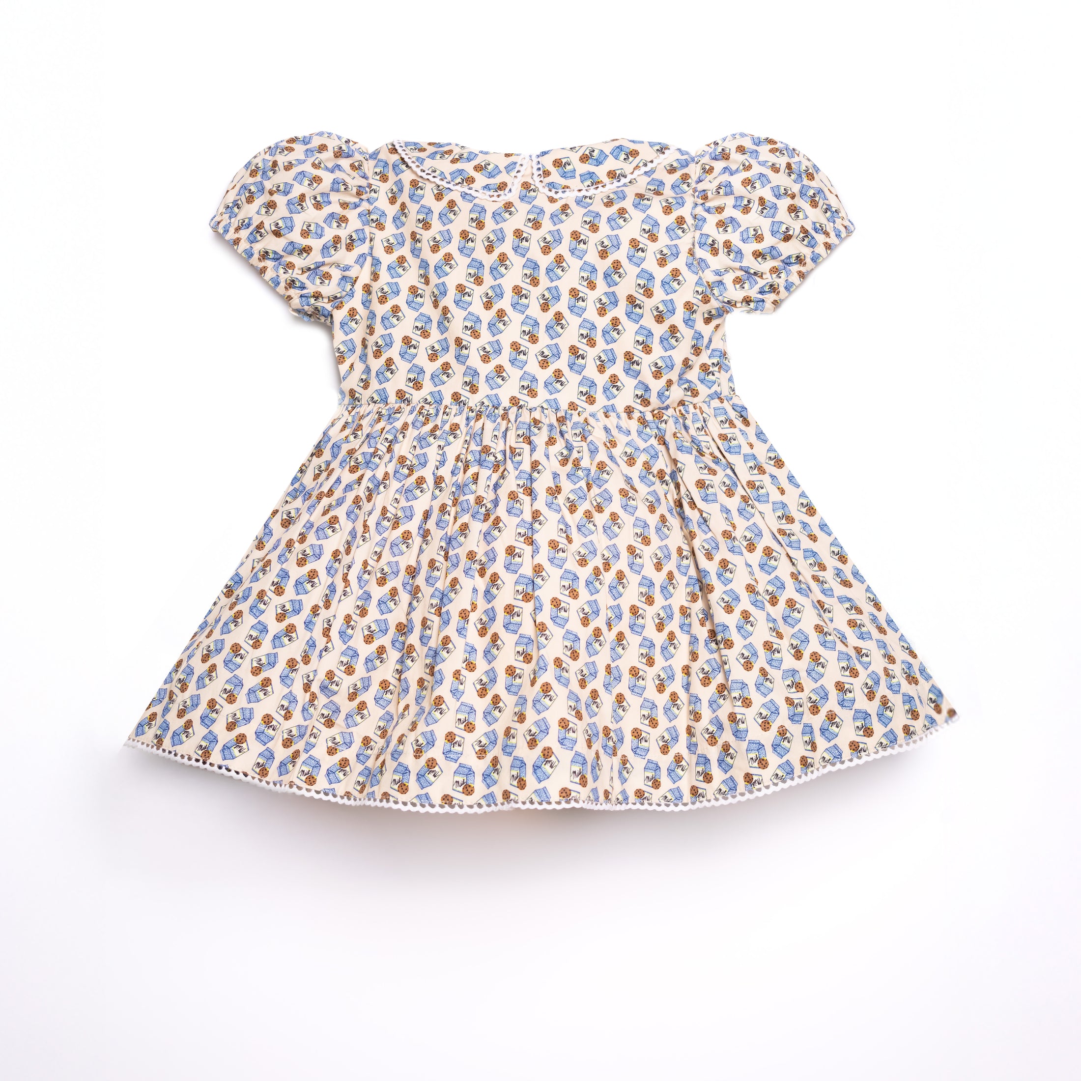 Button Down Cotton Dress | Milk and Cookies