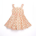 Load image into Gallery viewer, Lovebug Sleeveless Ruffle Dress | Strawberries
