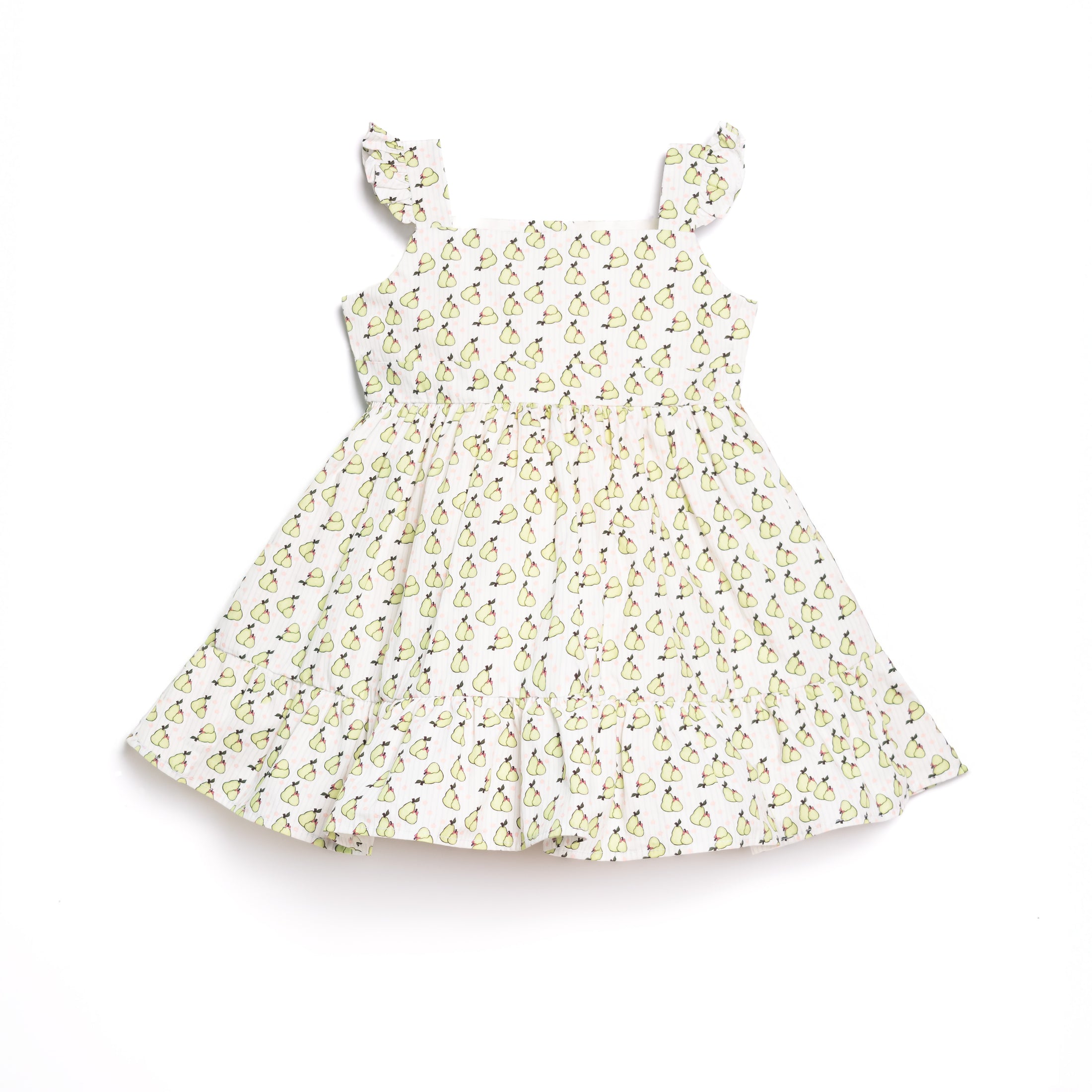 Lovebug Sleeveless Ruffle Dress | Pears