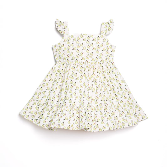 Lovebug Sleeveless Ruffle Dress | Pears