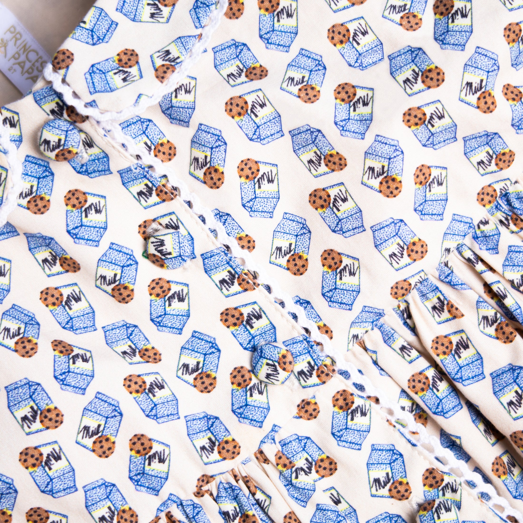 Button Down Cotton Dress | Milk and Cookies