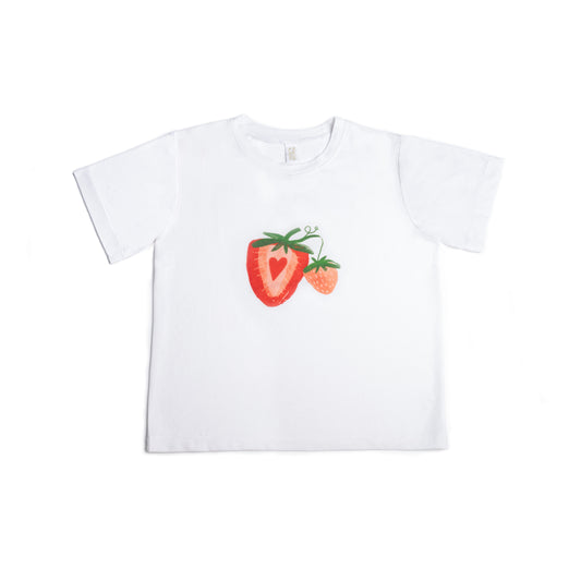The Princess Short Sleeve Tee | Strawberries