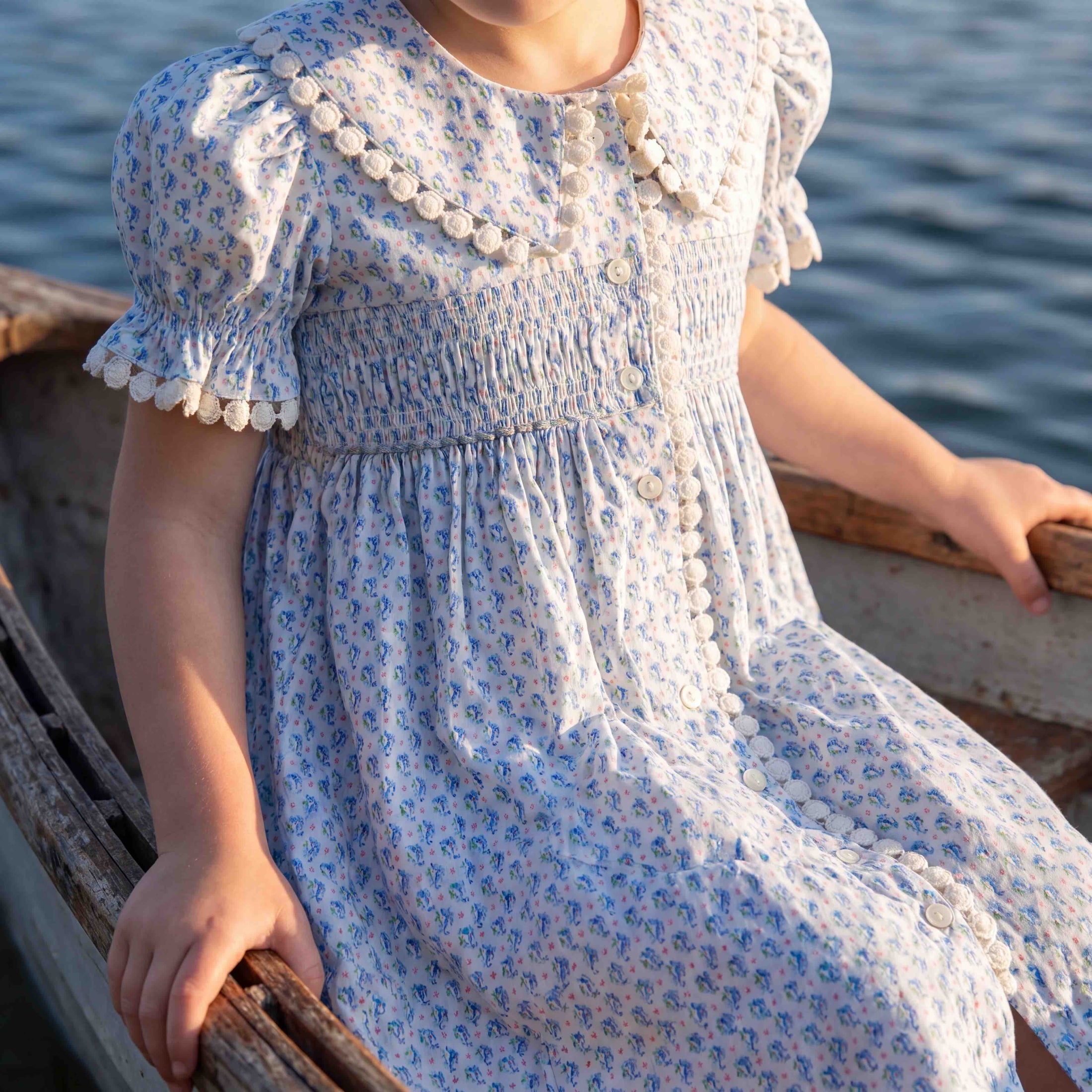 Babycakes Smocked Dress | Mermaids