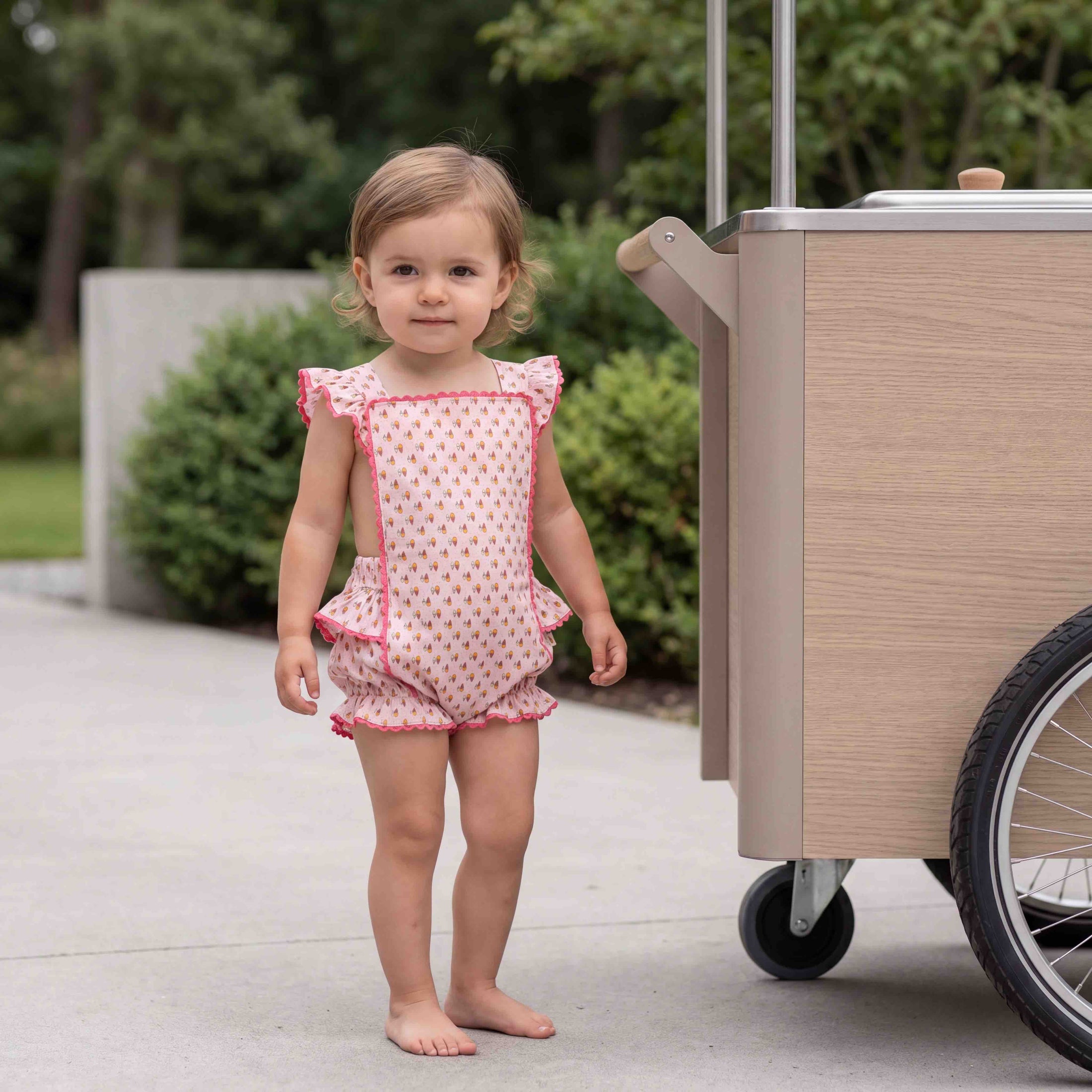 Missy Romper | Ice Cream