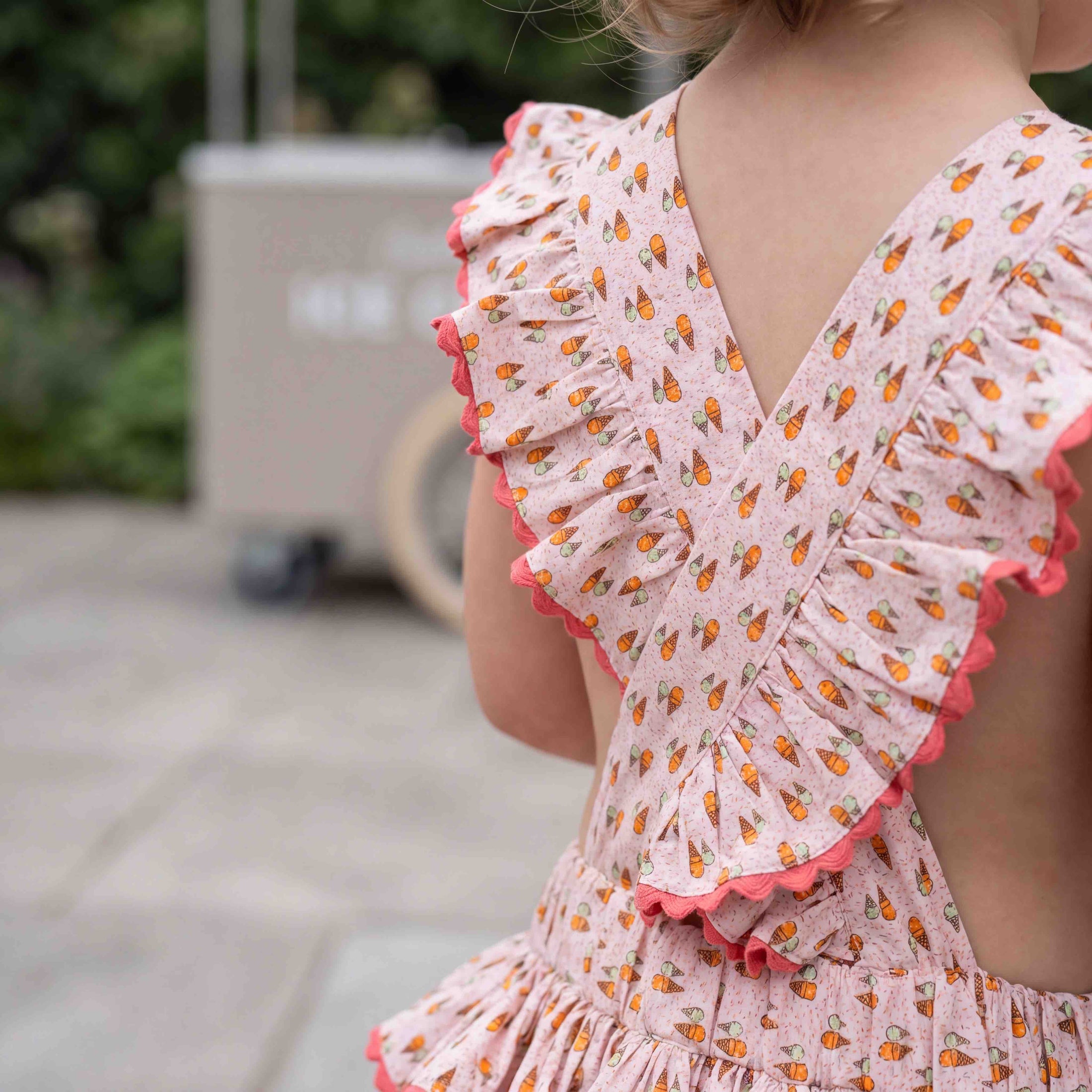 Missy Romper | Ice Cream