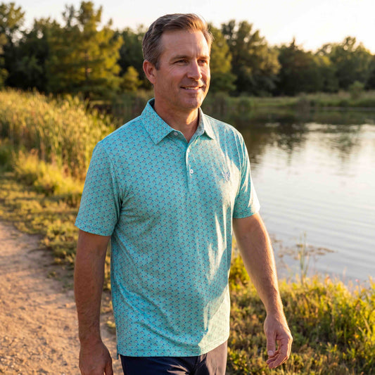 The Papa Bear Performance Polo | Geese