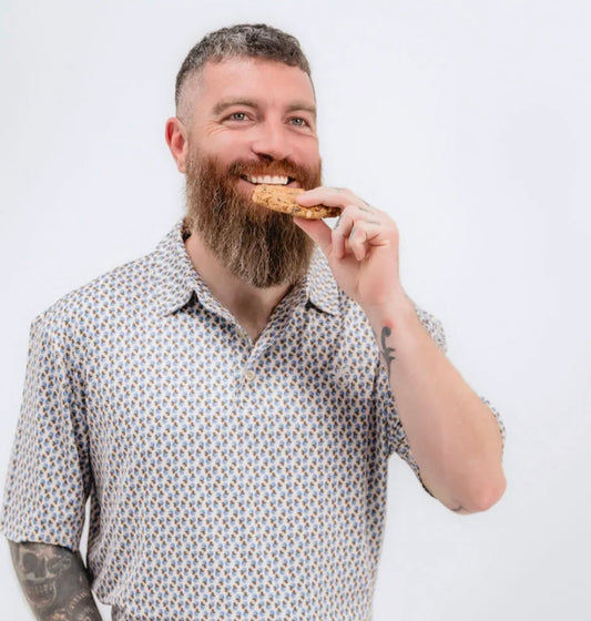 The Papa Bear Performance Polo | Milk and Cookies