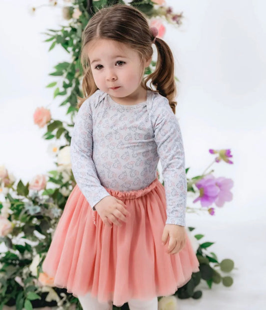 The Princess Onesie | Pink and Blue Bunnies