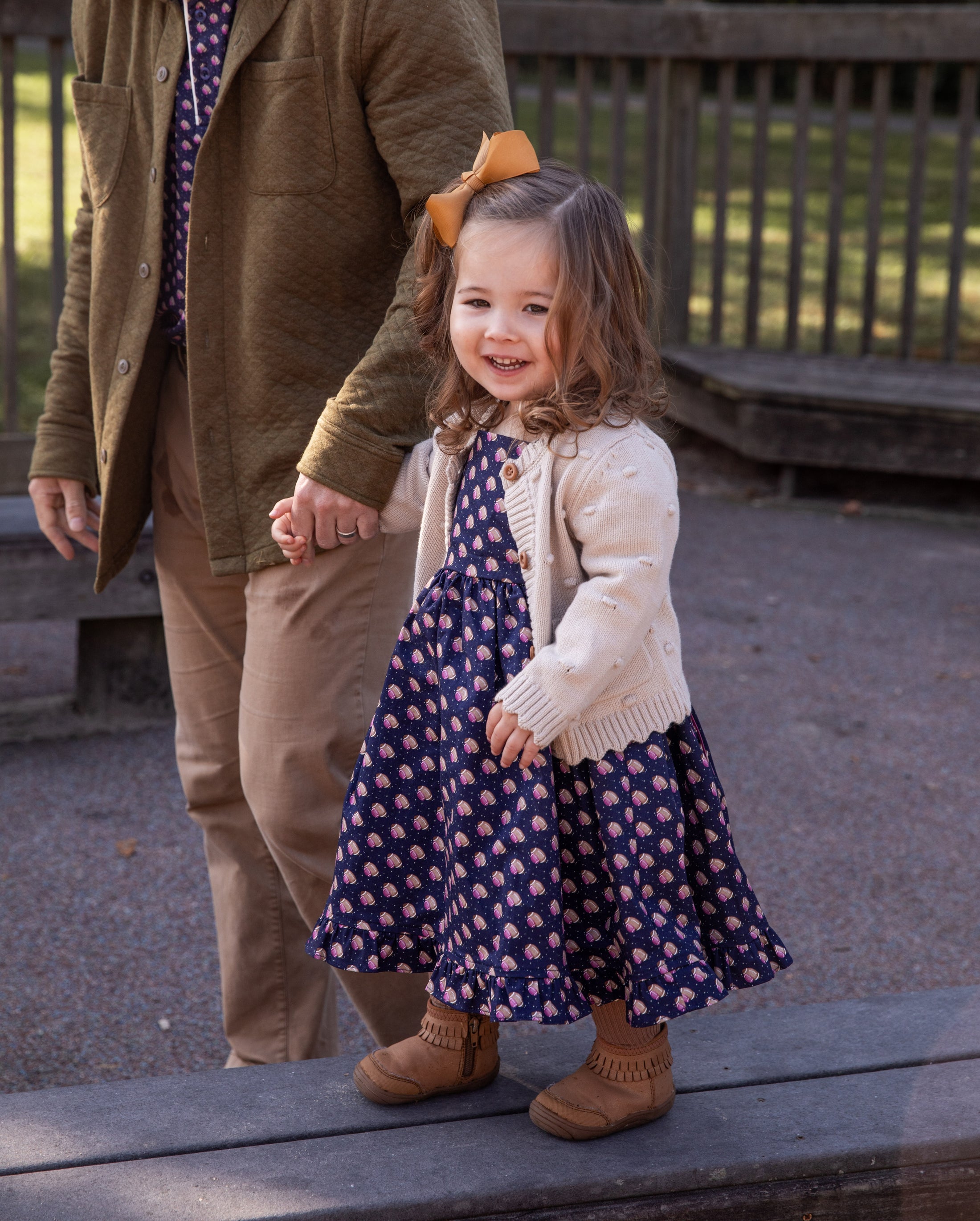 The Leenie Dress | Daddy's Touchdown