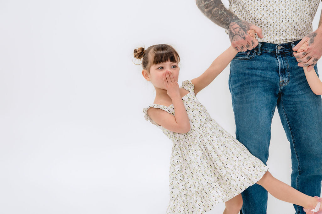 Lovebug Sleeveless Ruffle Dress | Pears
