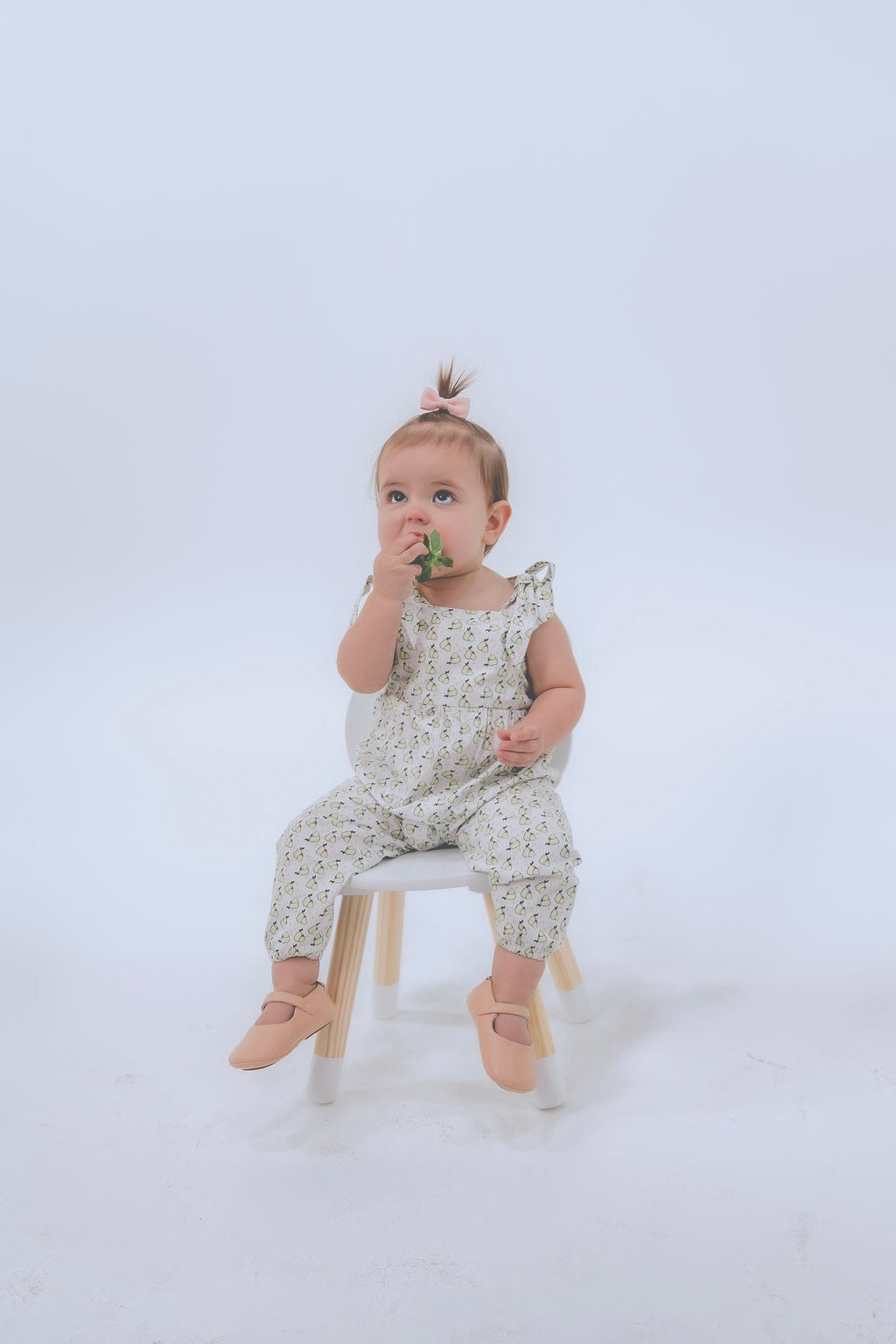 Baby Girl Sleeveless Romper | Pears