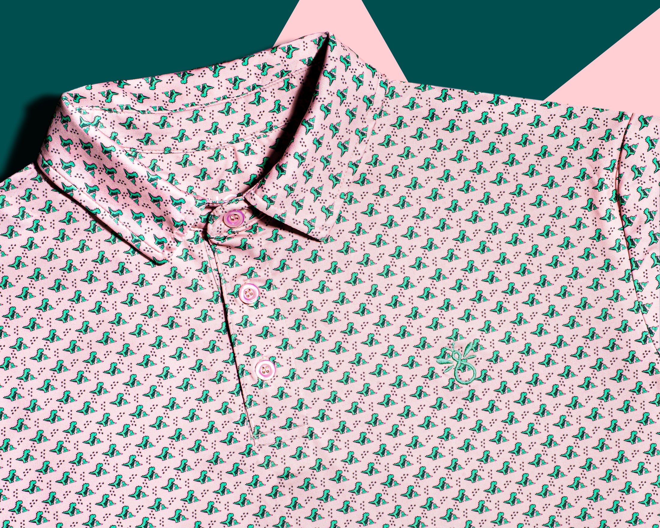 The Papa Bear Performance Polo | Dino Duo