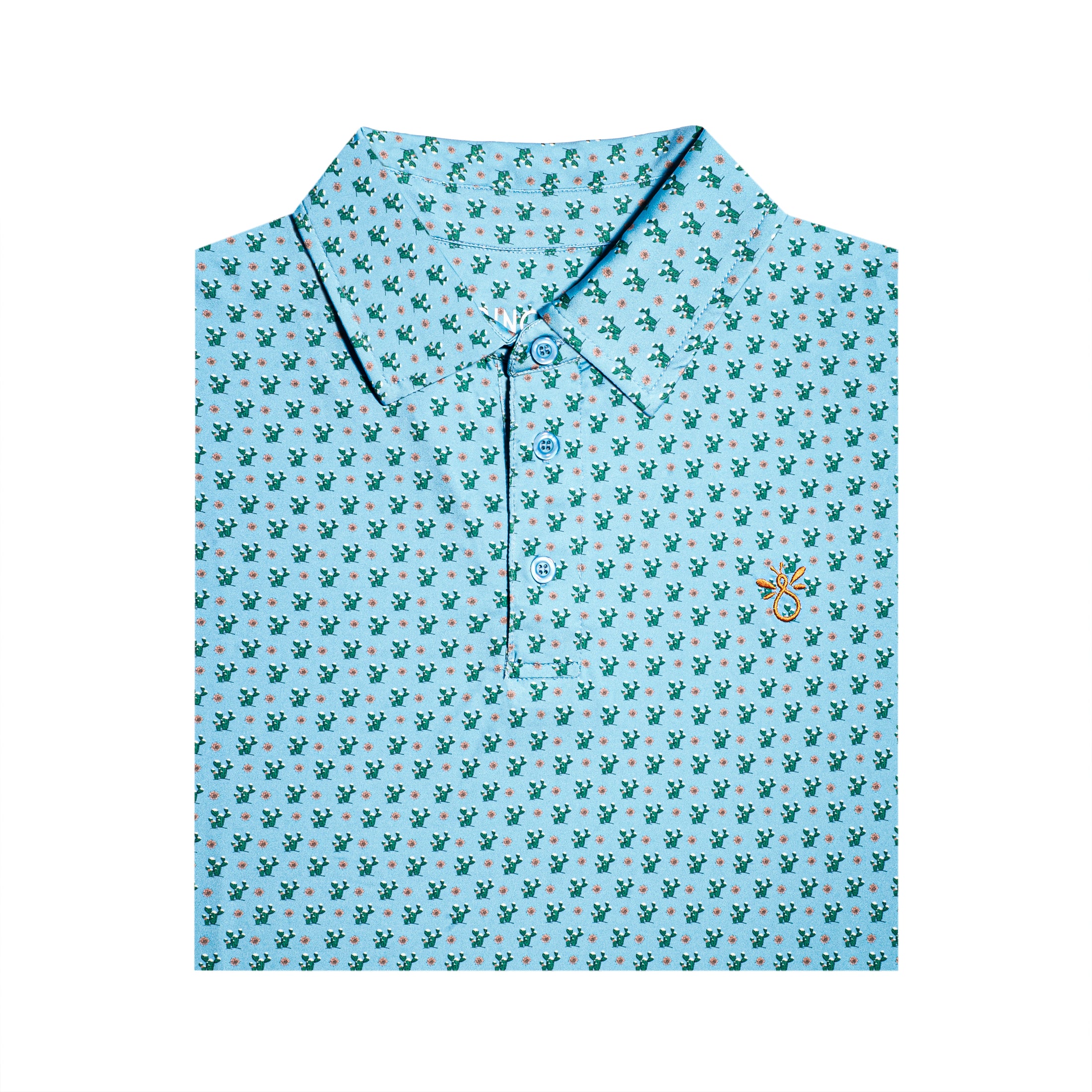 The Papa Bear Performance Polo | Snow Cactus