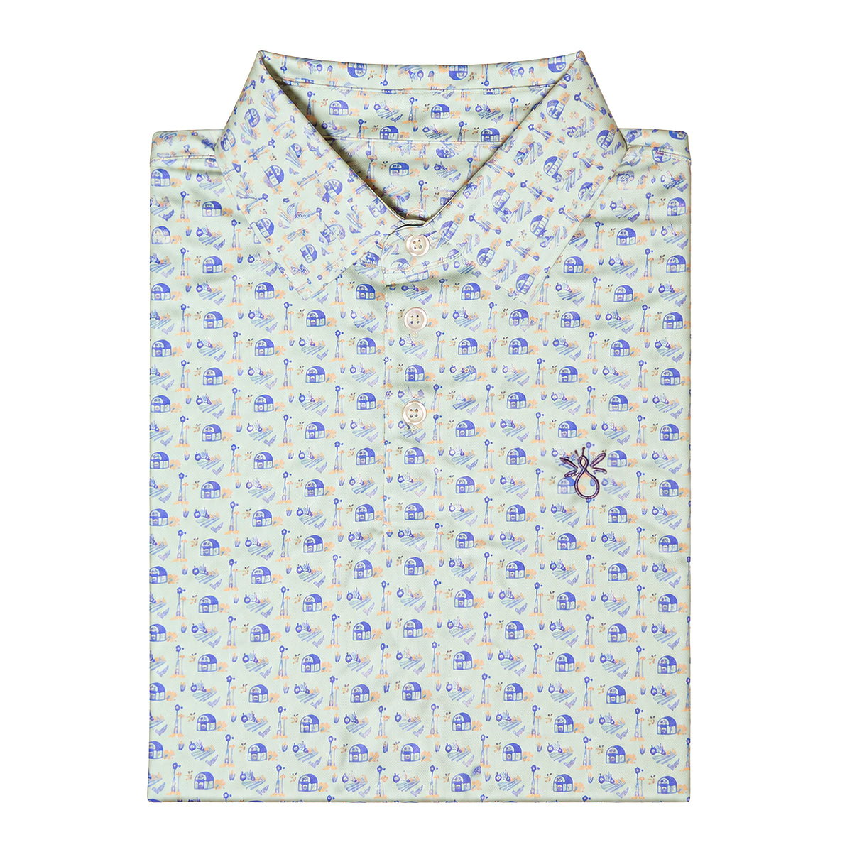 The Papa Bear Performance Polo | Farm