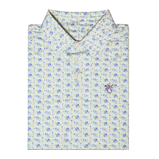 The Papa Bear Performance Polo | Farm