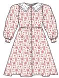 Load image into Gallery viewer, Babycakes Smocked Dress | Alabama
