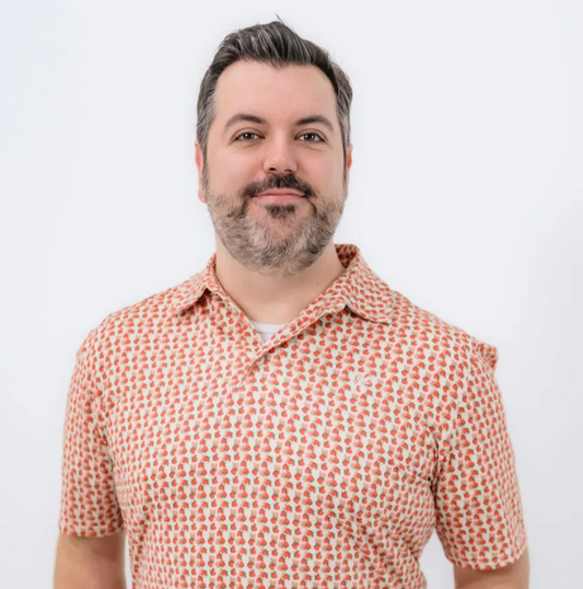 The Papa Bear Performance Polo | Strawberries