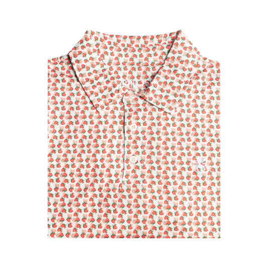 The Papa Bear Performance Polo | Strawberries