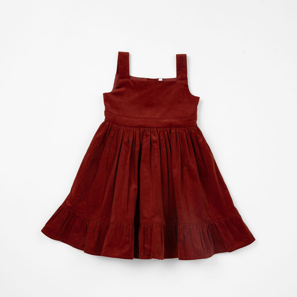 cider red dress The Sweet Girl Dress