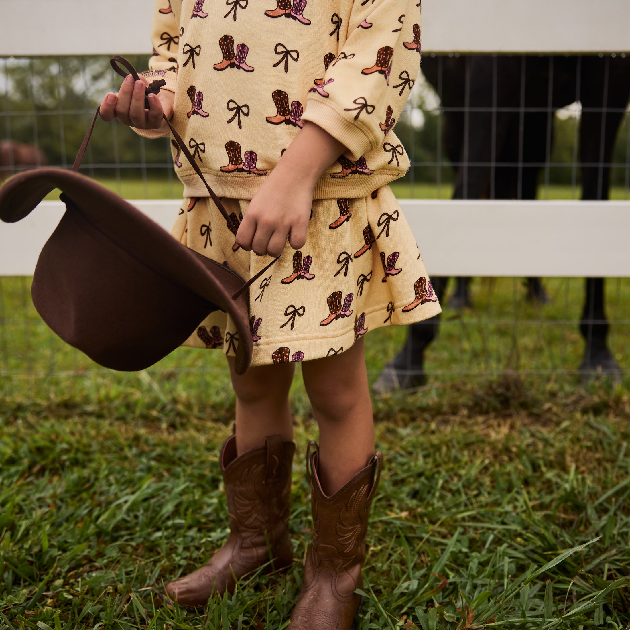 Precious Girl Sweater | Cowboy Boots