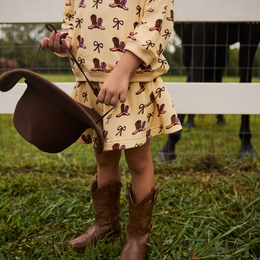 Precious Girl Sweater | Cowboy Boots